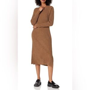 D269 NWT The Drop Women's Renata Rib Midi Sweater Dress - Size: XXL